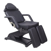 Bliss sepreate legs 1 motor beauty bed for WAX SPA Tatoo Podiatry Pedicure chair black - GreenLife - Electric Beauty Bed